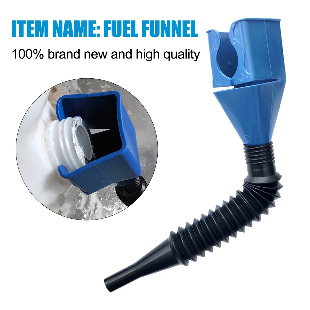 New Plastic Car Refueling Funnel Motorcycle Car Gasoline Oil Funnel Filler Detachable Hose Oil Water Fuel Petrol Filling Tool
New Plastic Car Refueling Funnel Motorcycle Car Gasoline Oil Funnel Filler Detachable Hose Oil Water Fuel Petrol Filling Tool