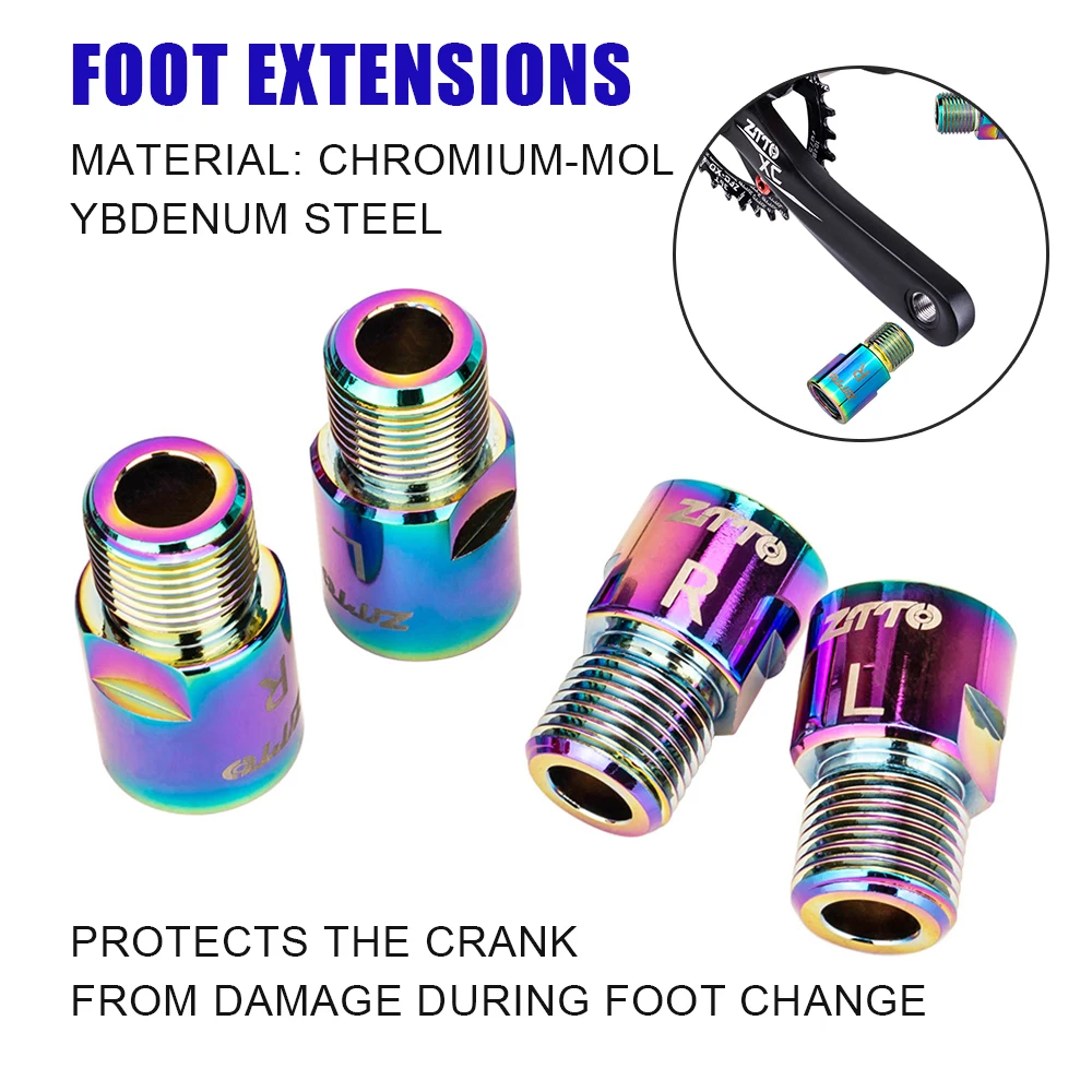 Bike Pedal Extenders Chrome-Molybdenum Steel Bicycle Pedal Extender Bike Tool Extended Pedal Spacer Bike Components & Parts
Bike Pedal Extenders Chrome-Molybdenum Steel Bicycle Pedal Extender Bike Tool Extended Pedal Spacer Bike Components & Parts
