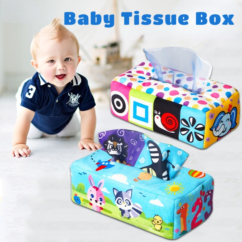 Baby Tissue Box Montessori Educational Toys Colorful Soft Sensory Toy For Toddler Finger Exercise Pumping Silk Scarf Gifts 0-18M
Baby Tissue Box Montessori Educational Toys Colorful Soft Sensory Toy For Toddler Finger Exercise Pumping Silk Scarf Gifts 0-18M