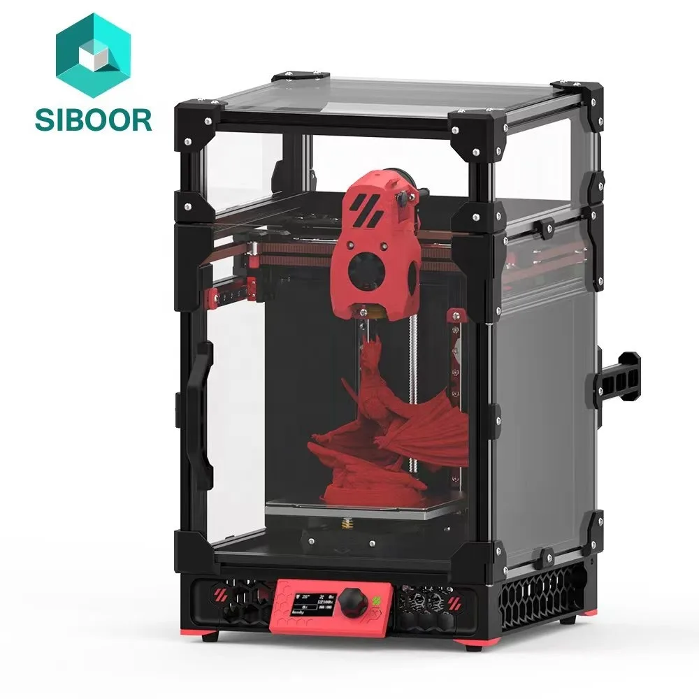 Siboor House Diy Gk Kit Abs Fdm Voron V0.2 Core Xy 3D Printer Kit Extruder Impresoras 3D Metal Printer 3D Printer Machine
Siboor House Diy Gk Kit Abs Fdm Voron V0.2 Core Xy 3D Printer Kit Extruder Impresoras 3D Metal Printer 3D Printer Machine