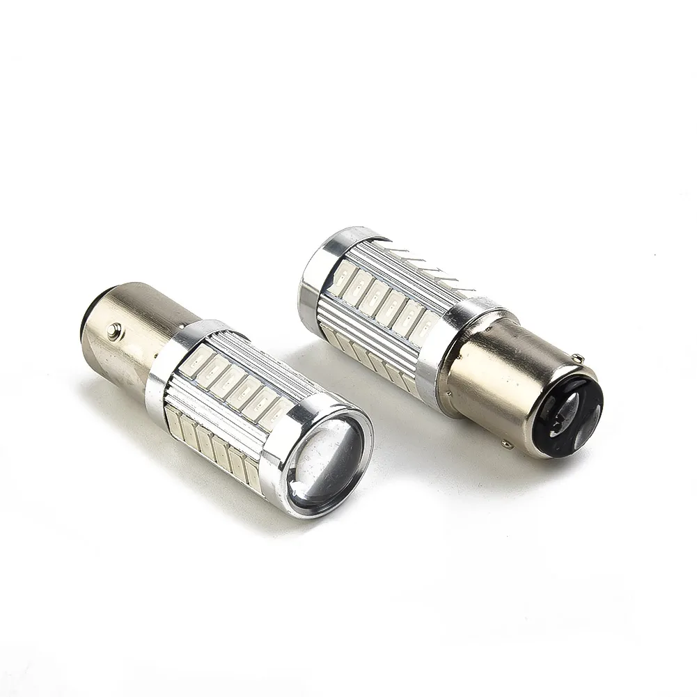 2pcs Car Stop Tail Brake LED Bulbs Light Red 5W 1157 P21/5W 380 BAY15D 33 12V 6000K Smd Lighting & Lamps Car Accessories
2pcs Car Stop Tail Brake LED Bulbs Light Red 5W 1157 P21/5W 380 BAY15D 33 12V 6000K Smd Lighting & Lamps Car Accessories