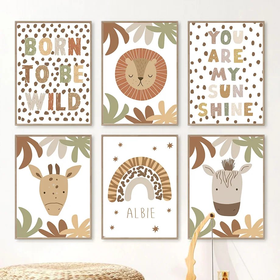 Lion Giraffe Zebra Rainbow Quote Nursery Wall Art Canvas Painting Nordic Posters And Prints Wall Pictures Baby Kids Room Decor
Lion Giraffe Zebra Rainbow Quote Nursery Wall Art Canvas Painting Nordic Posters And Prints Wall Pictures Baby Kids Room Decor