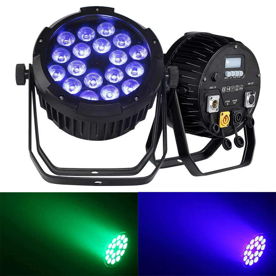 IP65 Par Led 18×18W RGBWA UV 6in1 Outdoor Waterproof Stage Light Professional Wedding DJ Landscape Par Light
IP65 Par Led 18×18W RGBWA UV 6in1 Outdoor Waterproof Stage Light Professional Wedding DJ Landscape Par Light