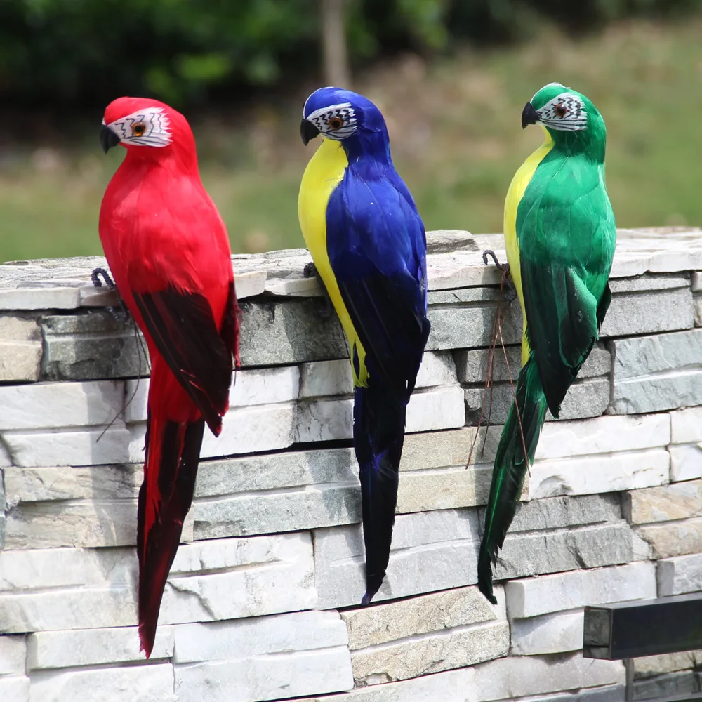 25cm Simulation Parrot Macaw Window Gardening Decoration Bird Foam Feather Big Parrot Home Decoration
25cm Simulation Parrot Macaw Window Gardening Decoration Bird Foam Feather Big Parrot Home Decoration