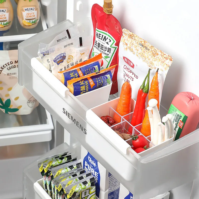 Home Sense Freezer Side Door Organizer Fruit Vegetable Fresh-keeping Storage Box Mini Fridge Clear Kitchen Container Shelf
Home Sense Freezer Side Door Organizer Fruit Vegetable Fresh-keeping Storage Box Mini Fridge Clear Kitchen Container Shelf