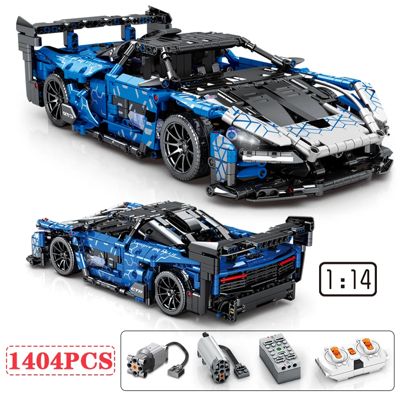 1404PCS 1:14 City RC Off-road Racing Car Building Blocks Remote Control Sports Vehicle Bricks Toys for Kids Gifts
1404PCS 1:14 City RC Off-road Racing Car Building Blocks Remote Control Sports Vehicle Bricks Toys for Kids Gifts