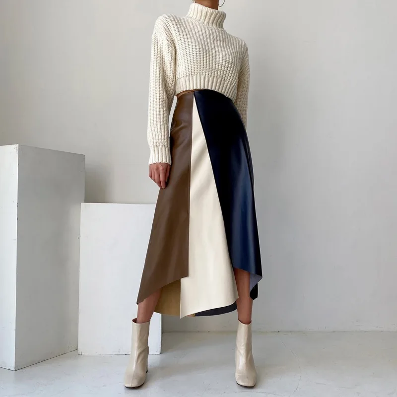 2022 Spring and Autumn Skirt High Waist Temperament Splicing Show Thinness Free Shipping
2022 Spring and Autumn Skirt High Waist Temperament Splicing Show Thinness Free Shipping