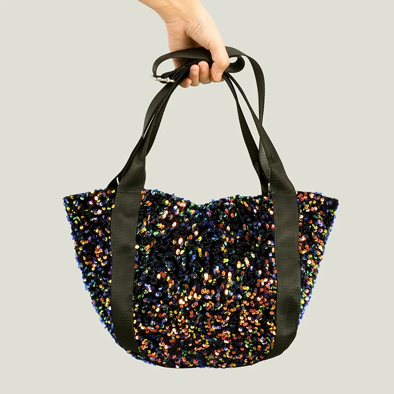 Luxury Sequins Big Tote for Women Party Large Handbag Fashion Shoulder Crossbody Bag Female High Quality Top-Handle Bags Purses
Luxury Sequins Big Tote for Women Party Large Handbag Fashion Shoulder Crossbody Bag Female High Quality Top-Handle Bags Purses