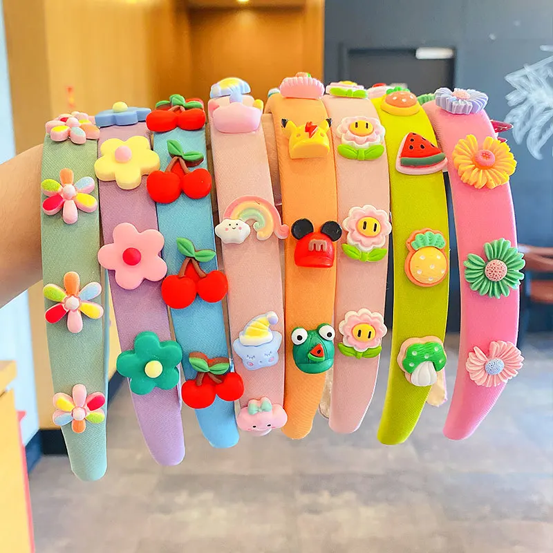 Cute Cartoon Fruit Flower Sponge Headbands for Children Girls Sweet Soft Padded Hairbands Bezel Hair Hoops Kids Hair Accessories
Cute Cartoon Fruit Flower Sponge Headbands for Children Girls Sweet Soft Padded Hairbands Bezel Hair Hoops Kids Hair Accessories