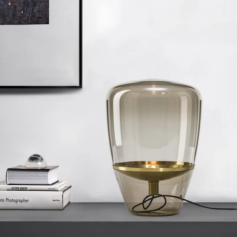 Simple Postmodern Ltalian Creative Art Living Room Bedroom Bedside Glass Table Lamp
Simple Postmodern Ltalian Creative Art Living Room Bedroom Bedside Glass Table Lamp