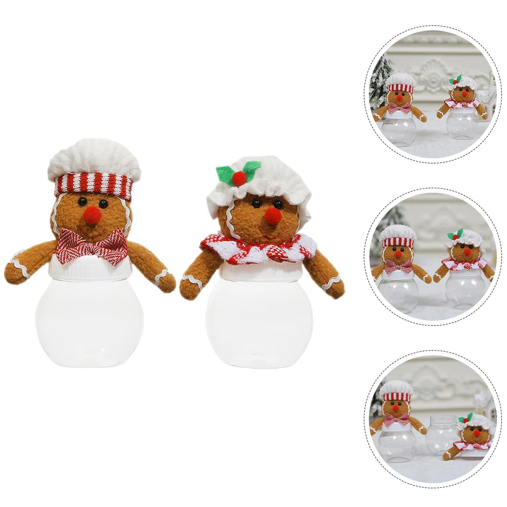 2 Pcs Christmas Candy Clear Jars Gift Bags Container Xmas Cartoon Storage Plastic Male
2 Pcs Christmas Candy Clear Jars Gift Bags Container Xmas Cartoon Storage Plastic Male