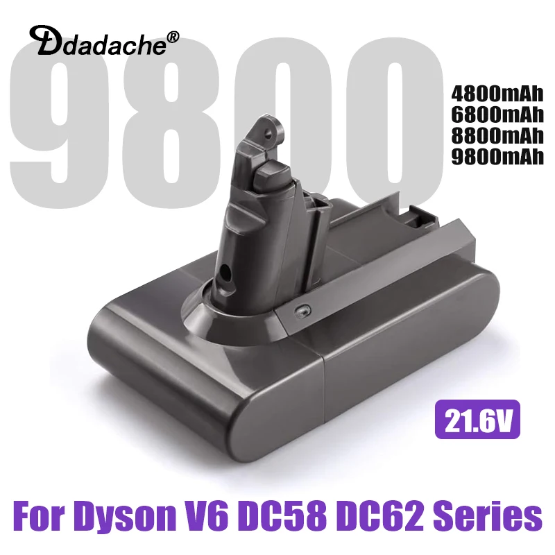 New upgrade 21.6V Replacement Battery for Dyson Li-ion Vacuum Cleaner DC58 DC61 DC62 V6 965874-02 Animal DC72 Handheld Battery
New upgrade 21.6V Replacement Battery for Dyson Li-ion Vacuum Cleaner DC58 DC61 DC62 V6 965874-02 Animal DC72 Handheld Battery