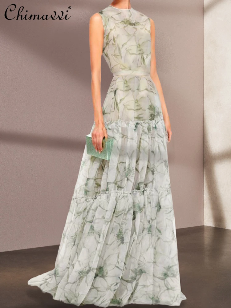 High-end Fairy Floral Dress 2022 Summer Dresses New Fashion Seaside Holiday High Waist Slimming Elegant Maxi Dress for Women
High-end Fairy Floral Dress 2022 Summer Dresses New Fashion Seaside Holiday High Waist Slimming Elegant Maxi Dress for Women