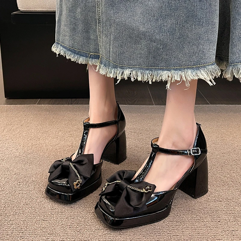 Bowknot Sexy Elegant Women's Shoes Thick Platform Shoes Sandals 2023 High Heels Pumps Summer Party Ladies Shoes Mujer Zapatos
Bowknot Sexy Elegant Women's Shoes Thick Platform Shoes Sandals 2023 High Heels Pumps Summer Party Ladies Shoes Mujer Zapatos