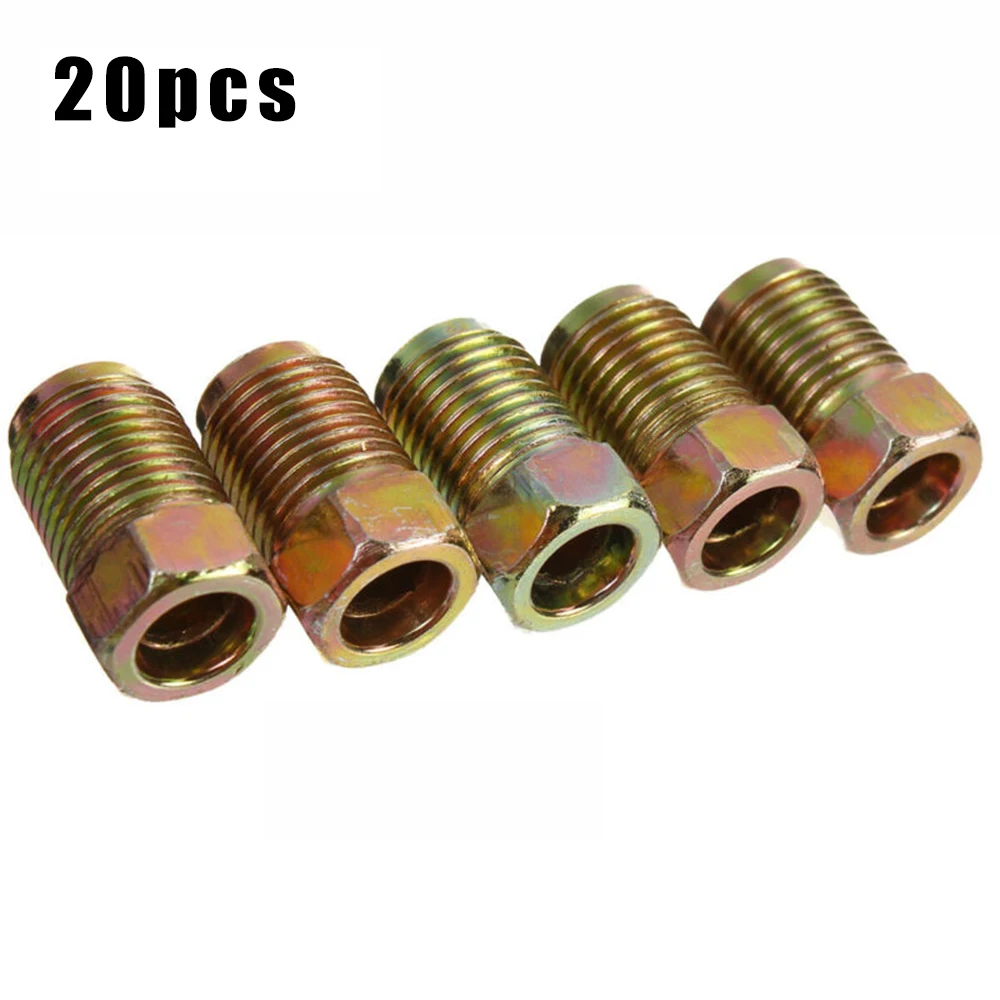 20x Brake Line Fittings End Union Nuts For 3/16\\\" Tube Zinc 10mm*1mm Accessories
20x Brake Line Fittings End Union Nuts For 3/16\\\" Tube Zinc 10mm*1mm Accessories