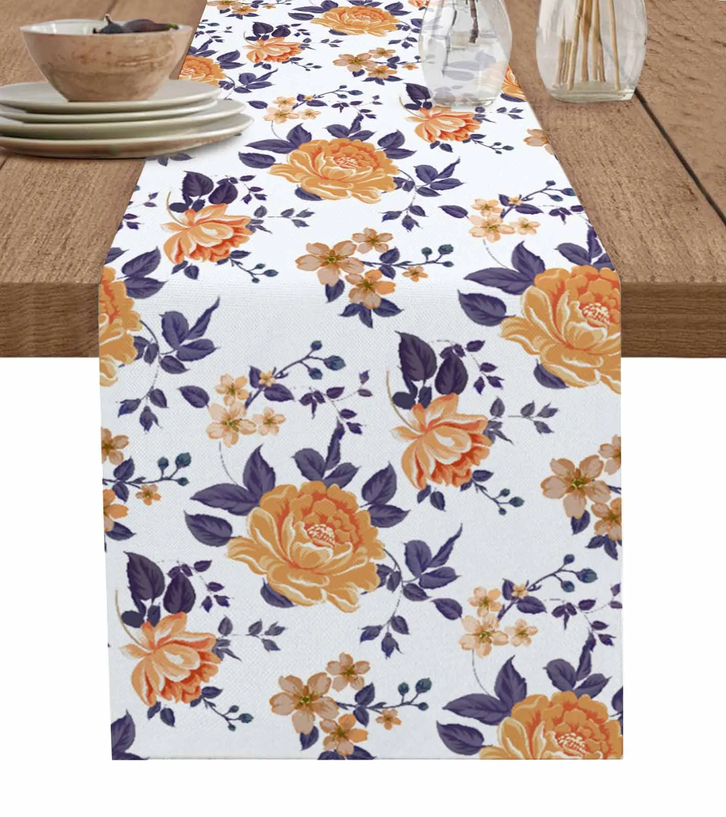 Watercolor Flower Vintage Table Runner Luxury Wedding Decor Table Runner Home Dining Holiday Decor Tablecloth
Watercolor Flower Vintage Table Runner Luxury Wedding Decor Table Runner Home Dining Holiday Decor Tablecloth