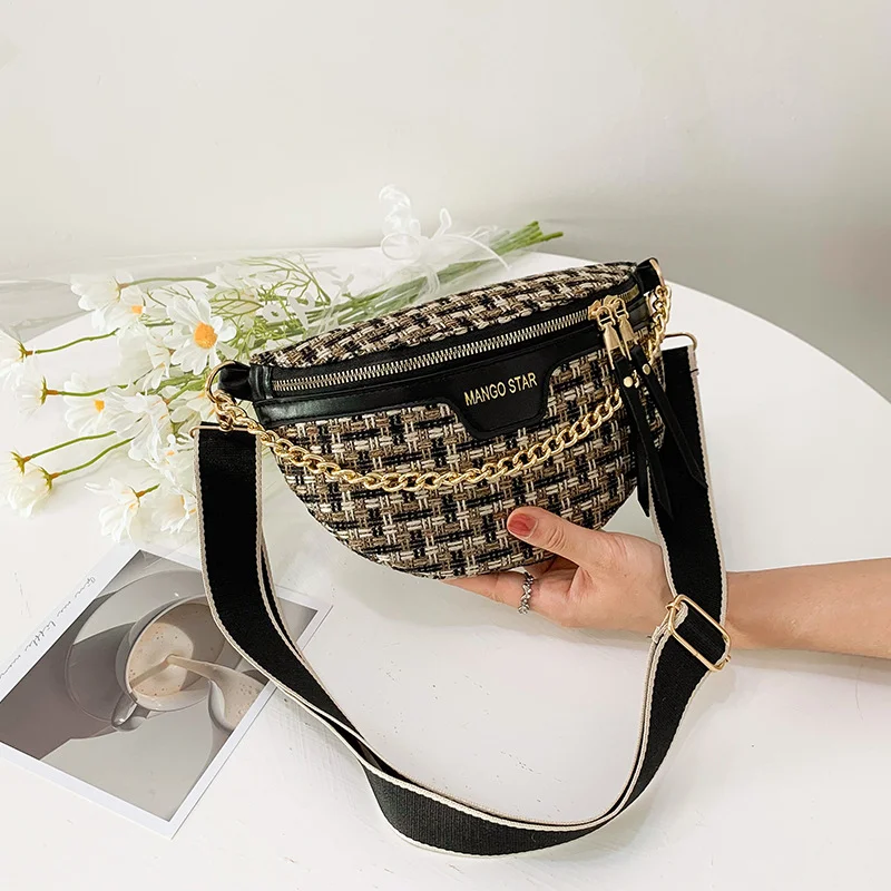 Knitted Packs for Women Weaving Female Waist Bags Ladies Wide Strap Crossbody Chest Bags 2023 Trended Brand Bag for Women
Knitted Packs for Women Weaving Female Waist Bags Ladies Wide Strap Crossbody Chest Bags 2023 Trended Brand Bag for Women