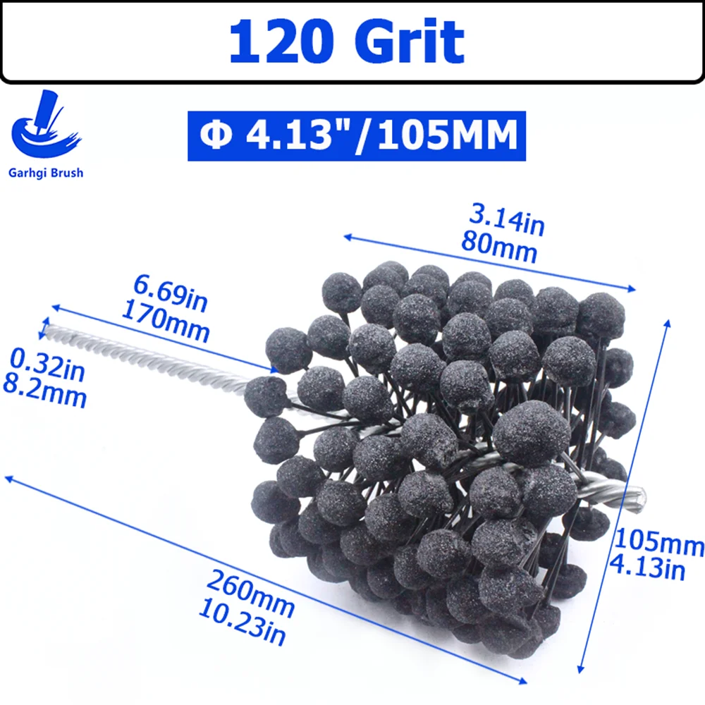 Garhgi Brush Нейлоновая абразивная щетка для хонинга цилиндров 120 grit
Garhgi Brush Нейлоновая абразивная щетка для хонинга цилиндров 120 grit
