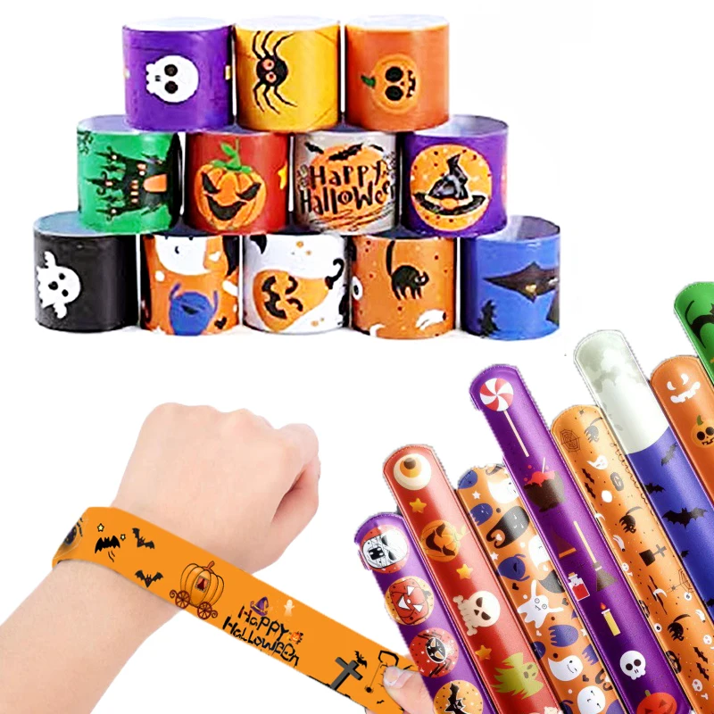 12pcs Halloween Decor Kids Slap Toys Halloween Party Favors Carnival Ghost Party Giveaways Gifts Treat Child Goodie Bag Fillers
12pcs Halloween Decor Kids Slap Toys Halloween Party Favors Carnival Ghost Party Giveaways Gifts Treat Child Goodie Bag Fillers
