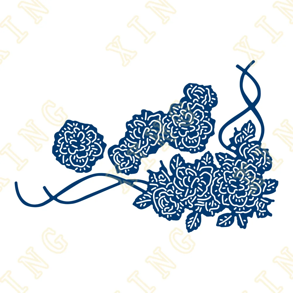 Silk Ribboned Rose Metal Cutting Dies Scrapbook Diary Decoration Stencil Embossing Template Diy Greeting Card Handmade 2023
Silk Ribboned Rose Metal Cutting Dies Scrapbook Diary Decoration Stencil Embossing Template Diy Greeting Card Handmade 2023