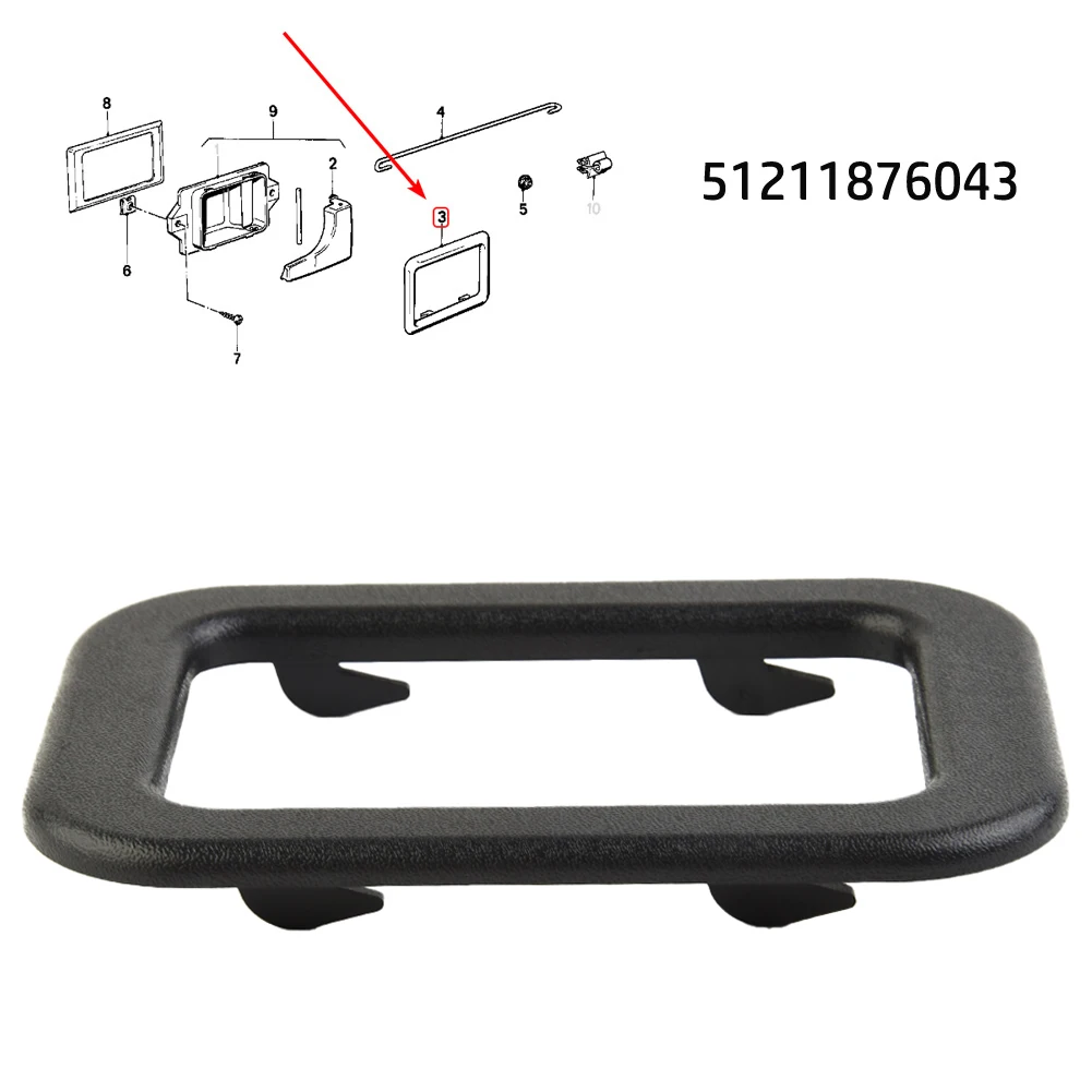 Car Interior Door Handle Trim Bezel Inside Door Handle Cover For BMW E30 E28 E24 E23 51211876043 Car Accessories
Car Interior Door Handle Trim Bezel Inside Door Handle Cover For BMW E30 E28 E24 E23 51211876043 Car Accessories
