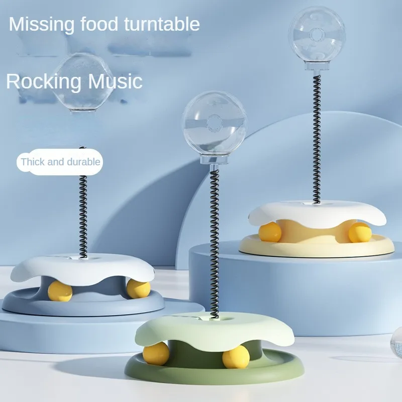New Cat Toy Roly-poly Toy Spring Food Leakage Ball Cat Slow Food Funny Cat Stick Interactive Puzzle Pets Toy Cat Accessories
New Cat Toy Roly-poly Toy Spring Food Leakage Ball Cat Slow Food Funny Cat Stick Interactive Puzzle Pets Toy Cat Accessories
