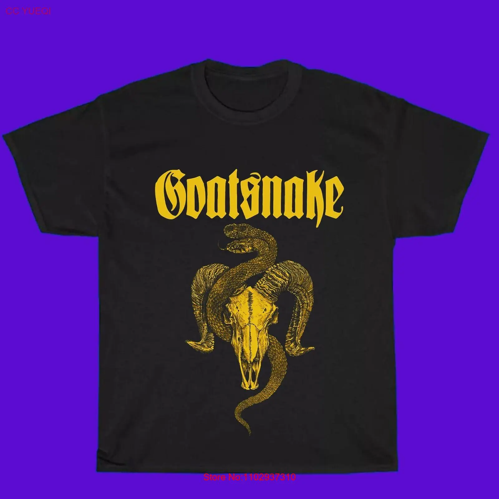 NWT 6677959-Goatsnake music99 Классическая футболка в стиле ретро размер S-5XL