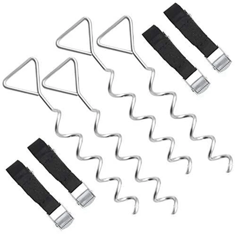 New-8Pcs наружные анкеры для батута, гвозди для сваи с винтами для кемпинга, фиксированные гвозди для палатки с защитой от падения
New-8Pcs наружные анкеры для батута, гвозди для сваи с винтами для кемпинга, фиксированные гвозди для палатки с защитой от падения