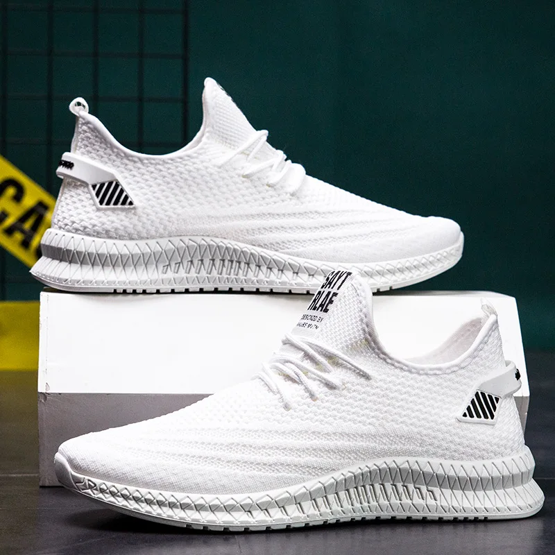 High Quality Summer Men's Casual Shoes Classic Fly Woven Men's Lace-Up Sneakers Size 46 Running Shoes Breathable Tennis Shoes
High Quality Summer Men's Casual Shoes Classic Fly Woven Men's Lace-Up Sneakers Size 46 Running Shoes Breathable Tennis Shoes