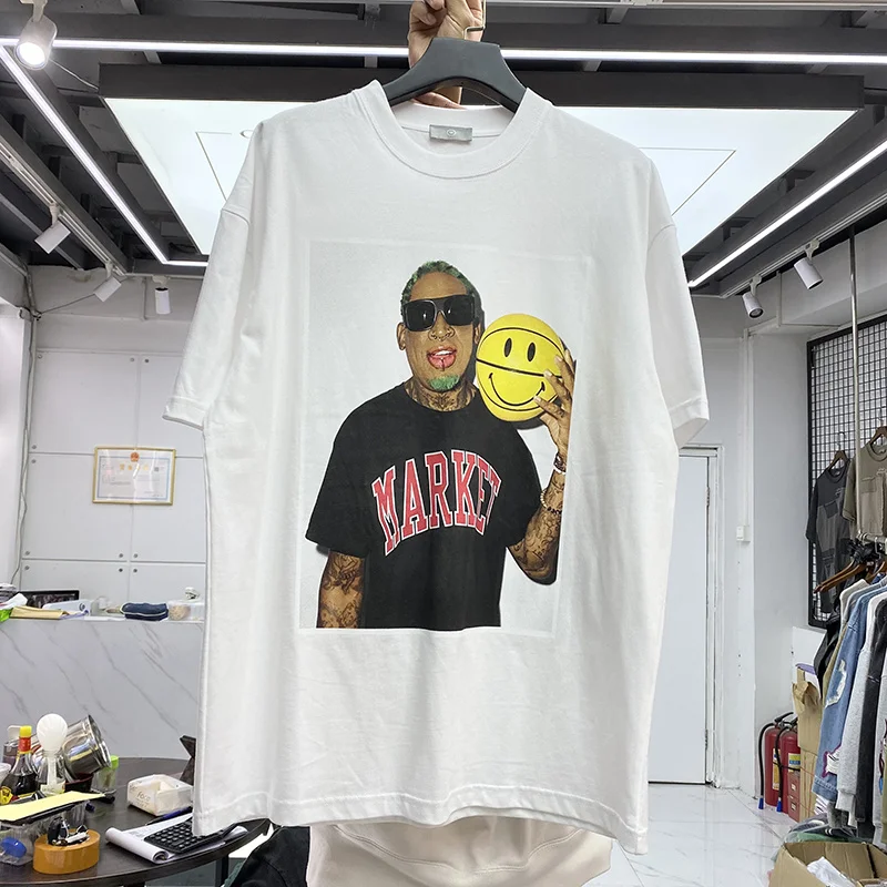 Luxury Brand high quality Oversized Rodman T Shirt Men Women Best Quality T-shirt Washed Heavy Fabric Streetwear Top Tees
Luxury Brand high quality Oversized Rodman T Shirt Men Women Best Quality T-shirt Washed Heavy Fabric Streetwear Top Tees
