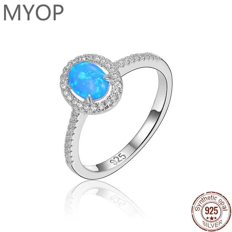 

MYOP 2023, ювелирные изделия, женское серебряное кольцо, овальное дизайнерское кольцо с опалом