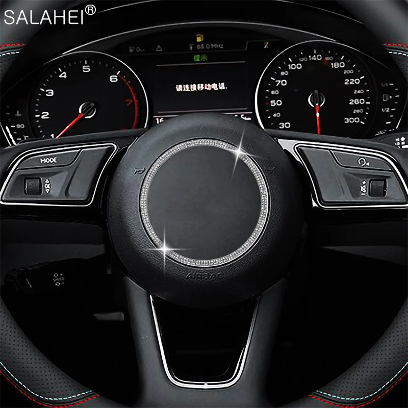 Car Steering Wheel Decor Sticker Diamond For Audi A1 A3 A4 A5 A6 A7 A8 B7 B8 B5 B9 B6 Q3 Q7 Q5 4F C6/5/7/4 TT S3 8P 8N 8V 8L RS3
Car Steering Wheel Decor Sticker Diamond For Audi A1 A3 A4 A5 A6 A7 A8 B7 B8 B5 B9 B6 Q3 Q7 Q5 4F C6/5/7/4 TT S3 8P 8N 8V 8L RS3