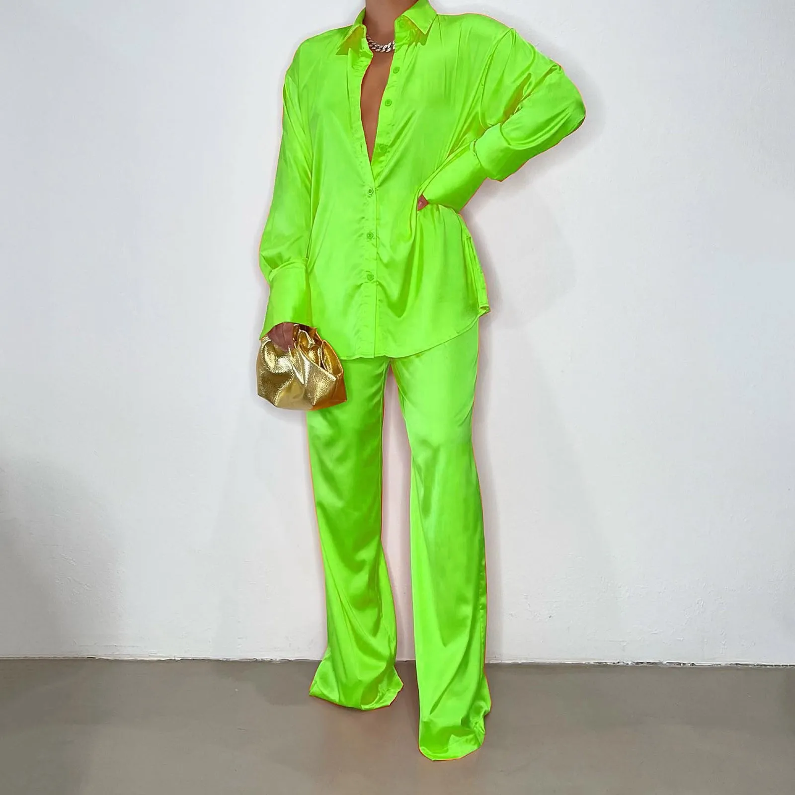 Womens Short Sleeve Pant Suits Wide Leg Pants Satin Sets Women 2 Piece Outfits Casual Long Sleeve Womens Snow Bibs
Womens Short Sleeve Pant Suits Wide Leg Pants Satin Sets Women 2 Piece Outfits Casual Long Sleeve Womens Snow Bibs