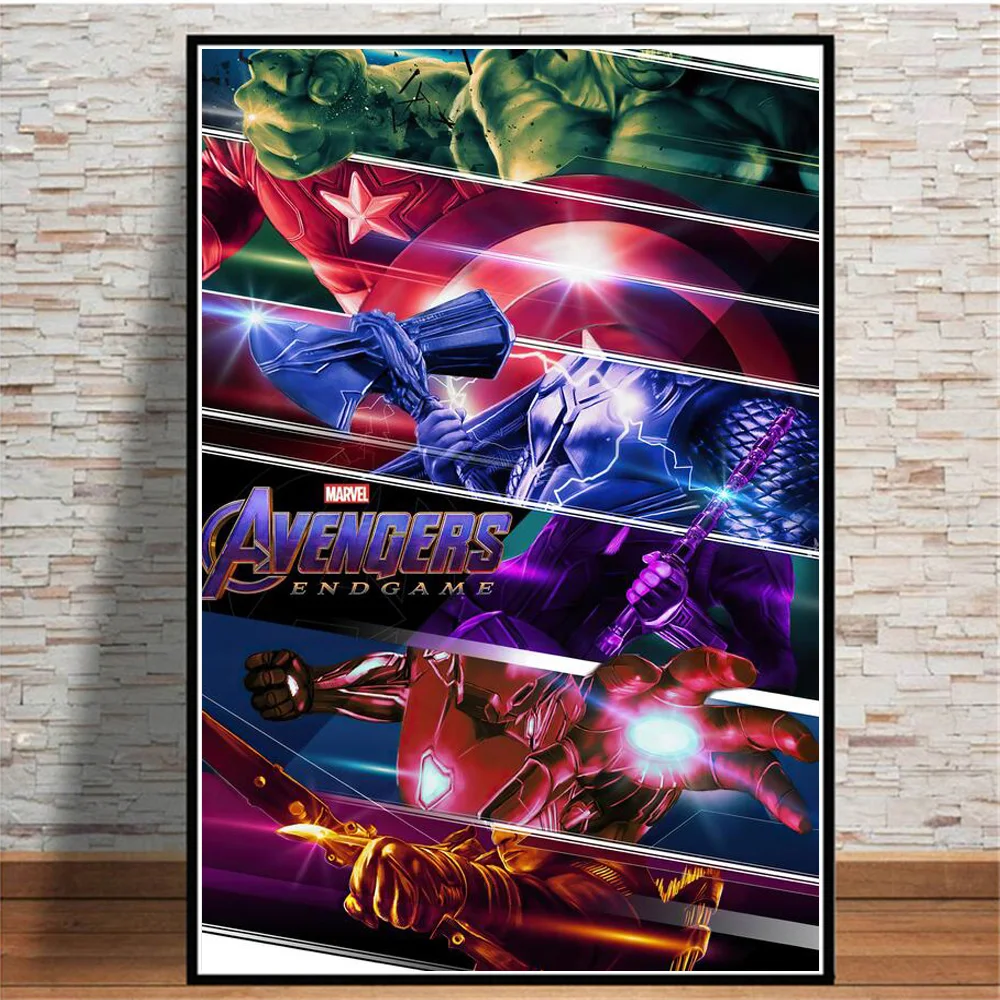 Marvel Avengers Endgame Movie Posters And Prints Captain America Wall Picture On The X- Man Superhero Art Painting Decoration
Marvel Avengers Endgame Movie Posters And Prints Captain America Wall Picture On The X- Man Superhero Art Painting Decoration