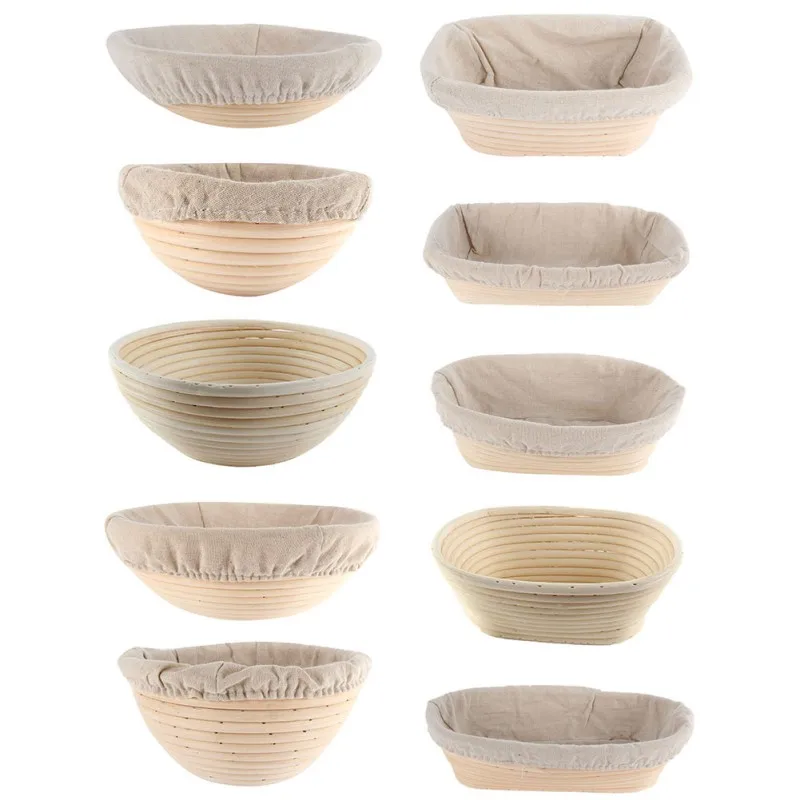 Rattan Bread Proofing Basket Natural Oval Wicker Dough Basket Fermentation Banneton Bread Baking Storage Breadbasket Dropship
Rattan Bread Proofing Basket Natural Oval Wicker Dough Basket Fermentation Banneton Bread Baking Storage Breadbasket Dropship