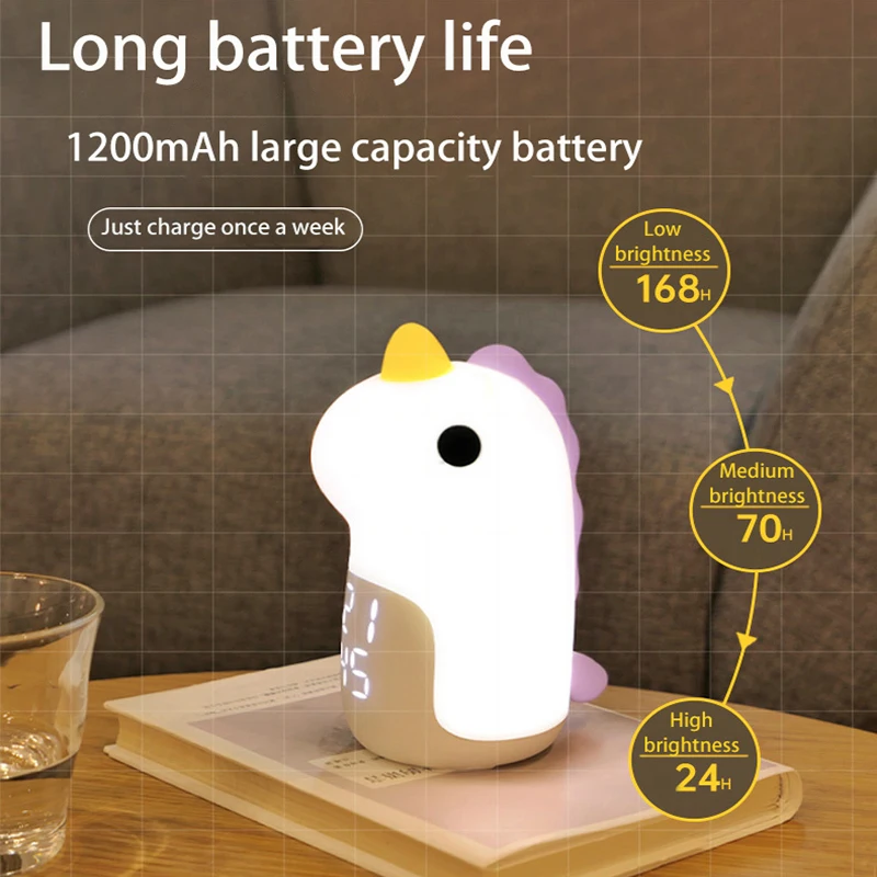 Unicorn Led Night Light Sleep Clock Multifunctional Intelligent Alarm Clock Room Night Light Bedroom Silicone Night Light
Unicorn Led Night Light Sleep Clock Multifunctional Intelligent Alarm Clock Room Night Light Bedroom Silicone Night Light