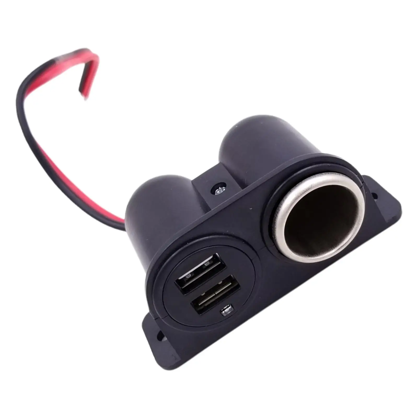 Car Splitter Adapter 3100MA Dual USB Port DC 12V/24V Fast Charging Cigarette Lighter Adapter for Overcurrent Protection
Car Splitter Adapter 3100MA Dual USB Port DC 12V/24V Fast Charging Cigarette Lighter Adapter for Overcurrent Protection