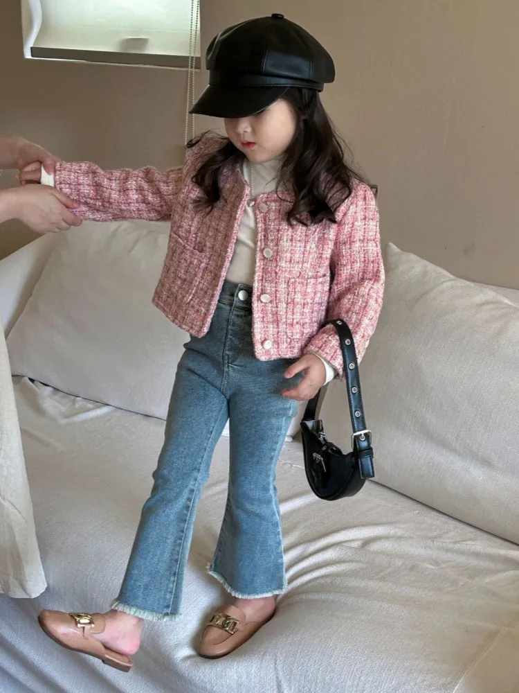 2023 Autumn New Children's Wear Korean Edition Children's Wear Girls' Temperament Small Fragrant Coat Korean Style Top Trend
2023 Autumn New Children's Wear Korean Edition Children's Wear Girls' Temperament Small Fragrant Coat Korean Style Top Trend