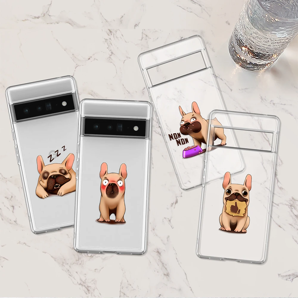 Transparent Phone Case For Google Pixel 6 7 Pro Cartoon Funny Dog Cases For Google Pixel 7a 6a 4a 3 5 4 4XL 3XL 3a XL Soft Cover
Transparent Phone Case For Google Pixel 6 7 Pro Cartoon Funny Dog Cases For Google Pixel 7a 6a 4a 3 5 4 4XL 3XL 3a XL Soft Cover