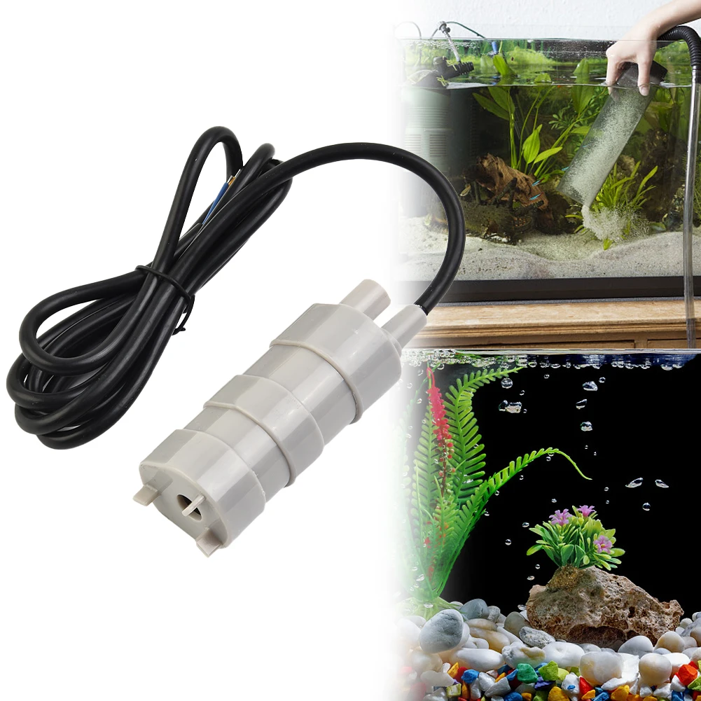 

12V Micro Submersible Pump Fish Tank JT-500 DC 1.2A Motor Water Pump 5M 600L/H 6-15V Water Exchange Pump For Aquarium