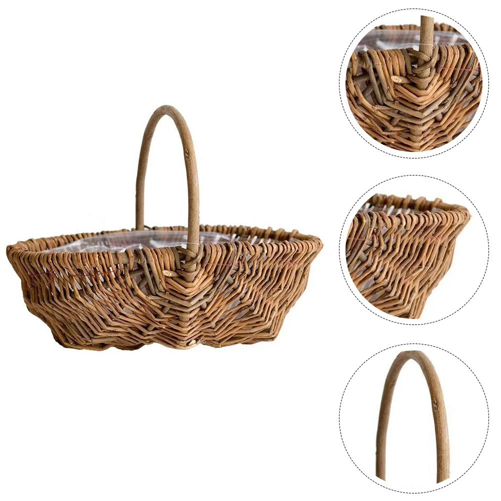 Basket Baskets Wicker Woven Seagrass Flower Storage Cutlery Rattan Picnic Fruit Easter Handwovenholder Smallhandmade Vintage
Basket Baskets Wicker Woven Seagrass Flower Storage Cutlery Rattan Picnic Fruit Easter Handwovenholder Smallhandmade Vintage