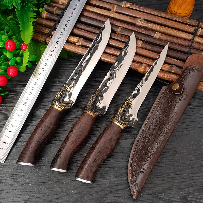 Kitchen Knives Camping Hunting Fishing Knife Cleaver Meat Beef Vegetable Butcher Boning Knife Outdoor Survival Knife Wood Handle
Kitchen Knives Camping Hunting Fishing Knife Cleaver Meat Beef Vegetable Butcher Boning Knife Outdoor Survival Knife Wood Handle