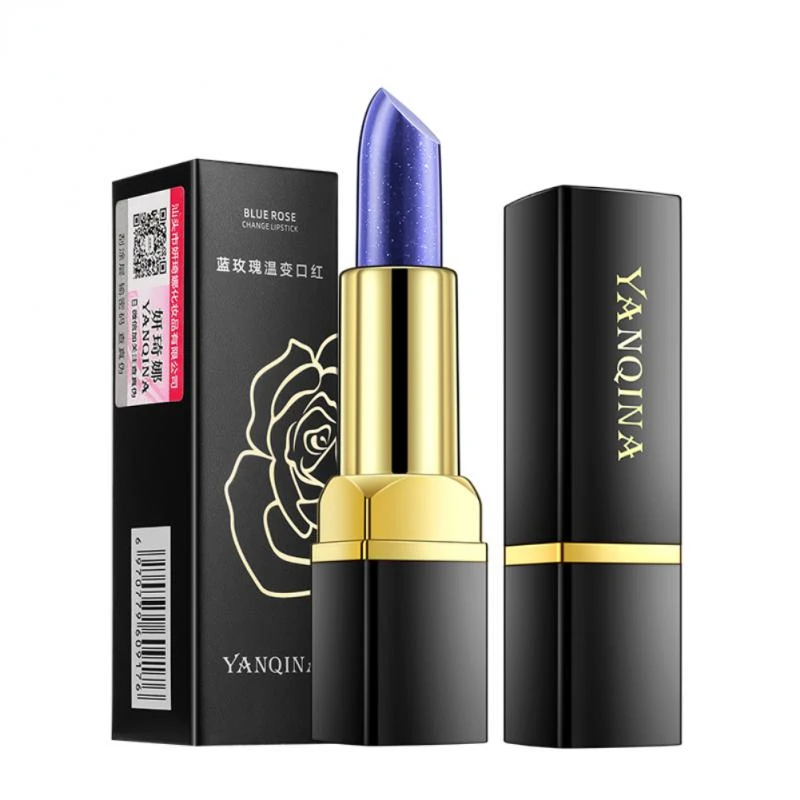 Blue Rose Color Lipstick Color Changing No Fading Waterproof Lipstick Moisturizing Temperature Change Lipstick Maquillaje,makeup
Blue Rose Color Lipstick Color Changing No Fading Waterproof Lipstick Moisturizing Temperature Change Lipstick Maquillaje,makeup