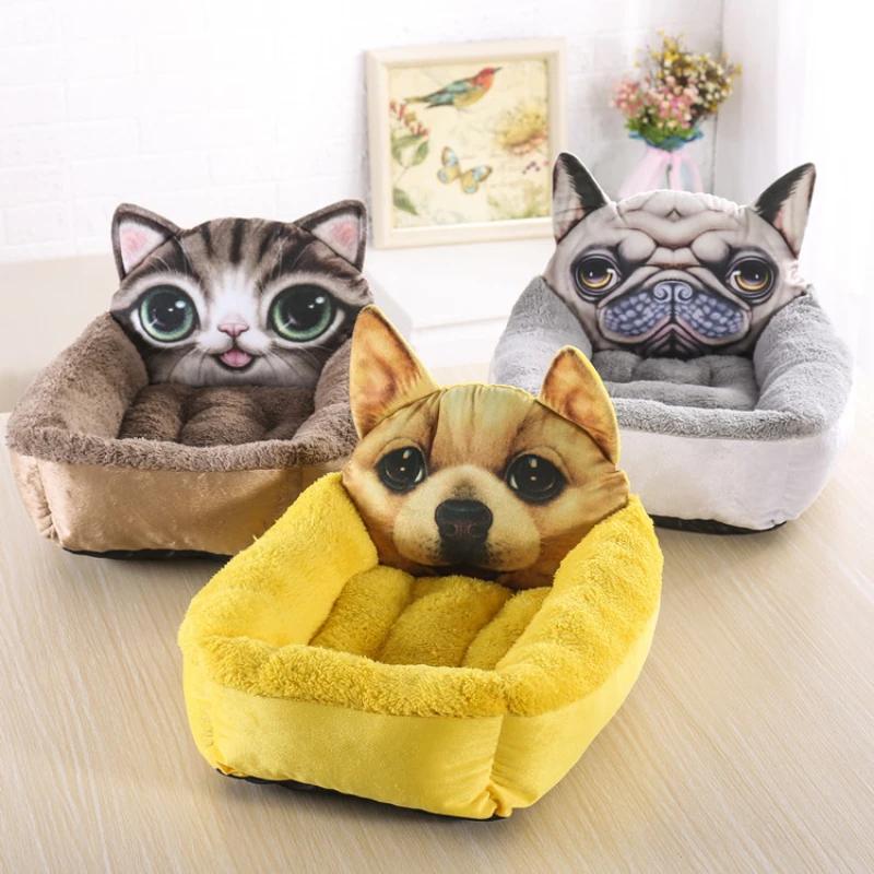 Cartoon Dog Bed Sleeping Bag Kennel Cat Puppy Sofa Bed Pet House Winter Warm Nest Soft Beds Portable for Pets Cats Basket
Cartoon Dog Bed Sleeping Bag Kennel Cat Puppy Sofa Bed Pet House Winter Warm Nest Soft Beds Portable for Pets Cats Basket