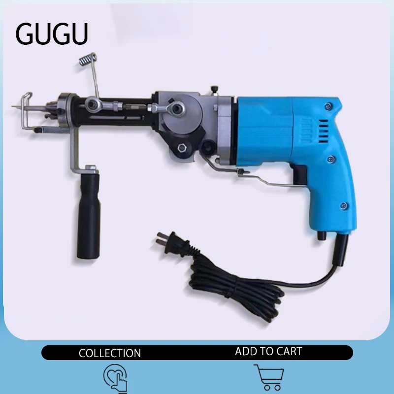 Tufting Gun Electric Carpet Cut-Pile Loop Pile Knitting Equipment Weaving Machine Professional Flocking Device Embroidery Tool
Tufting Gun Electric Carpet Cut-Pile Loop Pile Knitting Equipment Weaving Machine Professional Flocking Device Embroidery Tool