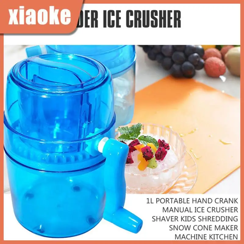 Mini Household Manual Smoothie Machine Shaved Ice Handheld Machine Ice Breaker Hand-crushed Ice Machine Kitchen Accessories
Mini Household Manual Smoothie Machine Shaved Ice Handheld Machine Ice Breaker Hand-crushed Ice Machine Kitchen Accessories