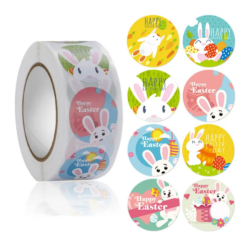 500pcs Happy Easter Party Decor Kraft Stickers Easter Bunny Egg Rabbit Craft DIY Candy Box Ornament Home Decor for Kids Gift
500pcs Happy Easter Party Decor Kraft Stickers Easter Bunny Egg Rabbit Craft DIY Candy Box Ornament Home Decor for Kids Gift