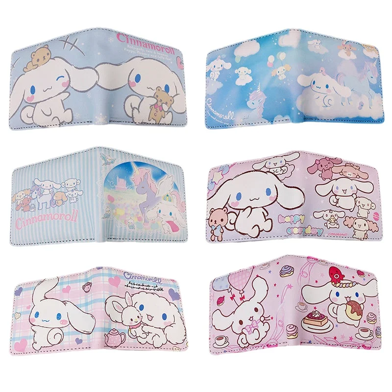 Sanrio Cinnamon Wallet Cartoon Anime Figure Pom Pom Purin PU Leather Short Bifold Wallet for Girls Multifunctional Coin Purse
Sanrio Cinnamon Wallet Cartoon Anime Figure Pom Pom Purin PU Leather Short Bifold Wallet for Girls Multifunctional Coin Purse