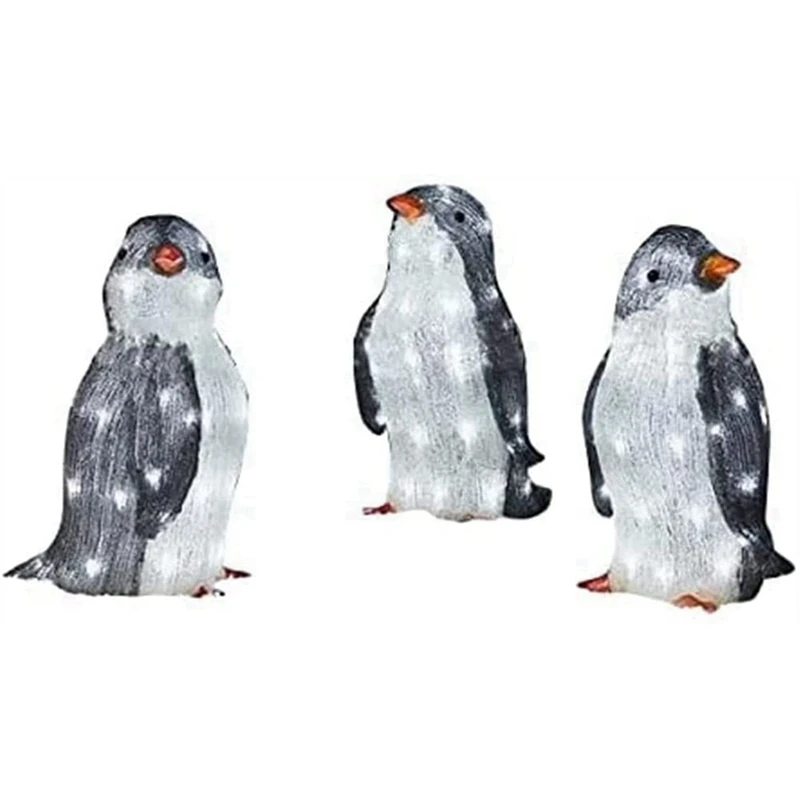 6PCS Light-Up Penguin Holiday Decoration, LED Christmas Lighted Penguin Outdoor Decorations Christmas Ornaments , S CNIM Hot
6PCS Light-Up Penguin Holiday Decoration, LED Christmas Lighted Penguin Outdoor Decorations Christmas Ornaments , S CNIM Hot