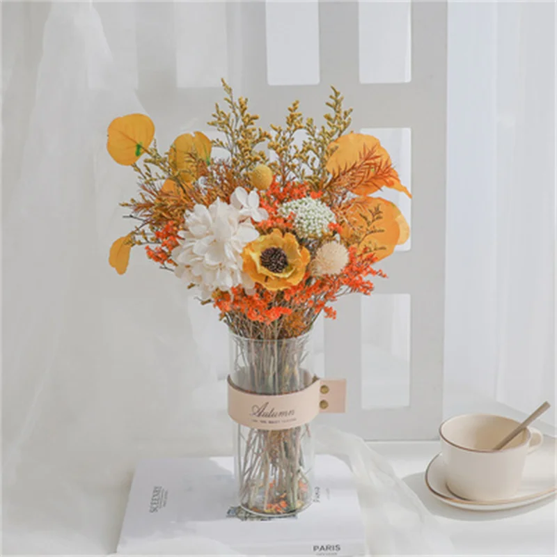 1Set Wedding Supplies Eucalyptus Grass Natural Dried Flowers Christmas Bouquet Home Living Room Decoration Accessories
1Set Wedding Supplies Eucalyptus Grass Natural Dried Flowers Christmas Bouquet Home Living Room Decoration Accessories